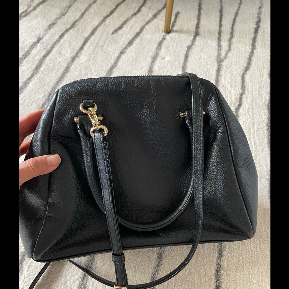 Banana republic all leather shoulder bag